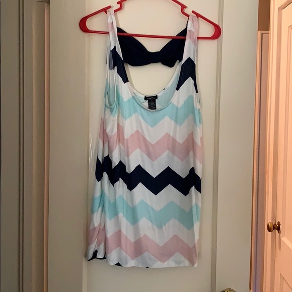 Rue21 Tops - Zig zag tank top w/bow